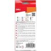Creioane colorate 12 culori/set, DELI ColoRun